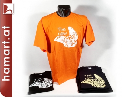 T-Shirt New Transalp Motiv- orange